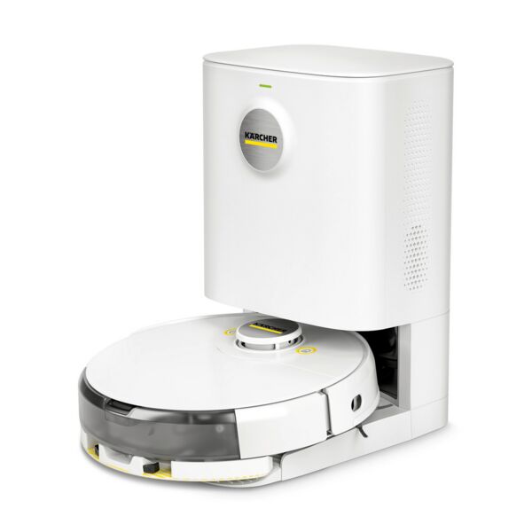 Kärcher RCV 5 Comfort Staubsaugerroboter mit Wischfunktion | weiß 1