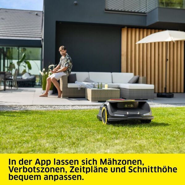 Kärcher RCX 6 Robot mower | black/yellow 2
