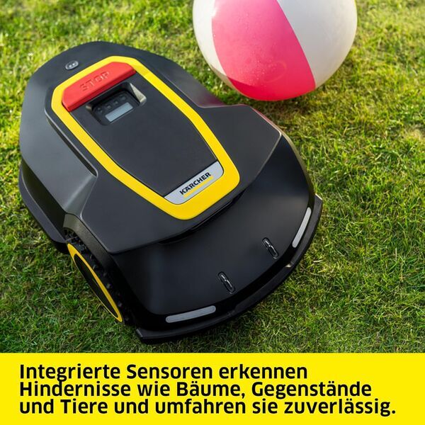 Kärcher RCX 6 Robot mower | black/yellow 5