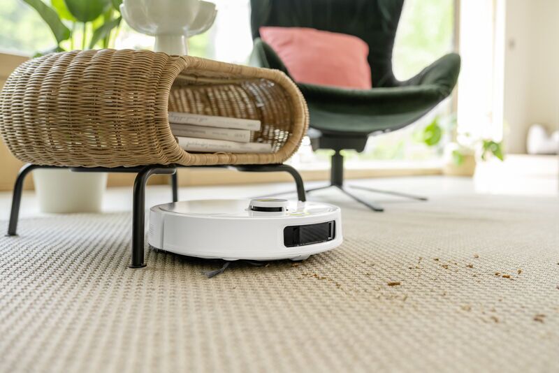Kärcher RVM 4 Comfort Extra Staubsaugerroboter mit Wischfunktion inkl. Absaugstation | weiß, image 5 of 5