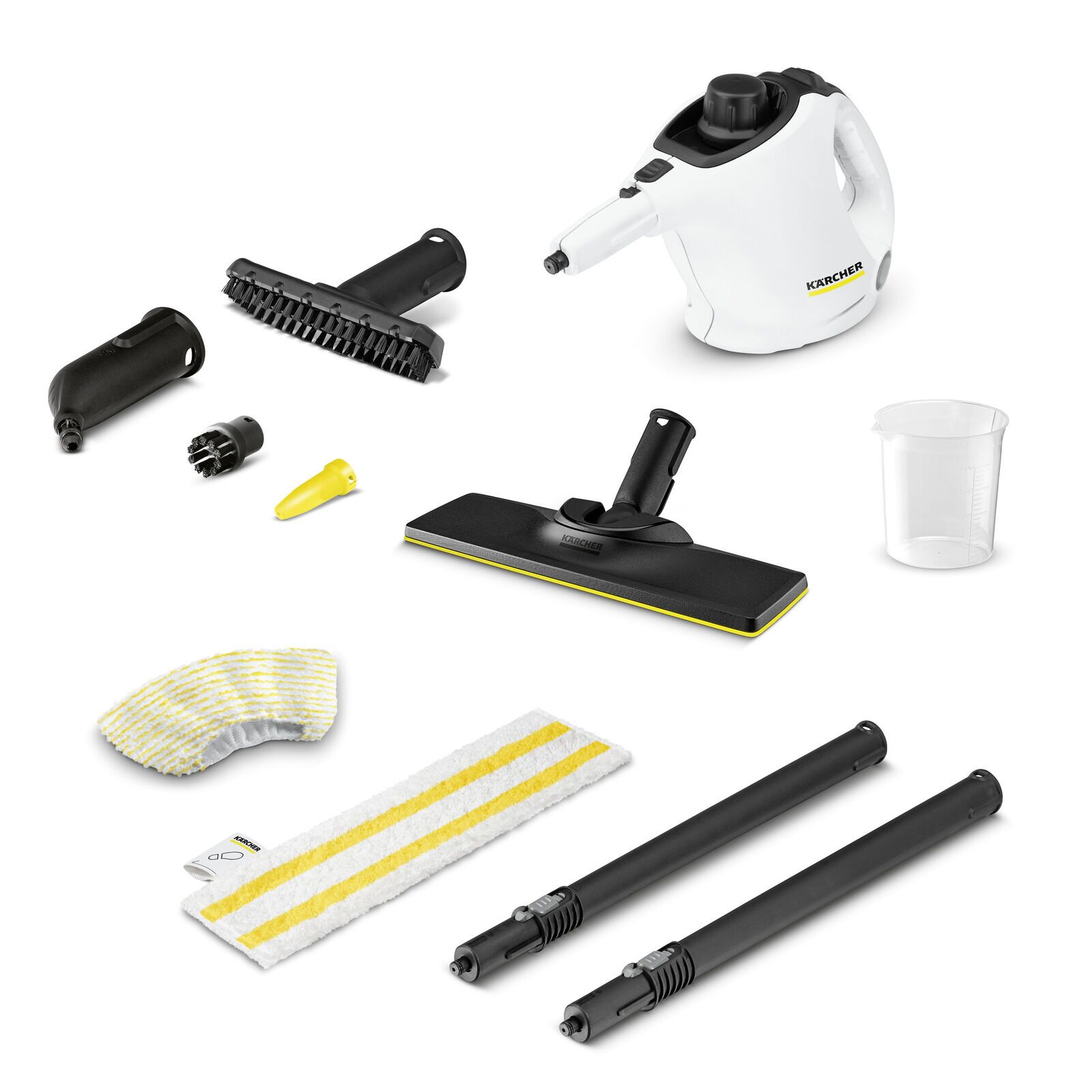Kärcher SC 1 EasyFix Dampfreiniger weiß/schwarz