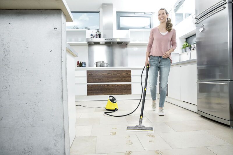 Kärcher SC 2 Deluxe EasyFix Dampfreiniger | gelb/schwarz 4