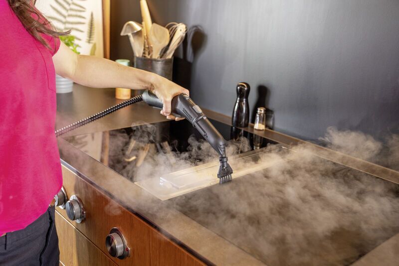 Kärcher SC 4 Deluxe Pulitore a vapore | bianco/nero 3