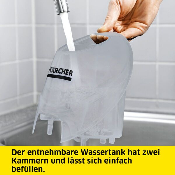 Kärcher SC 4 EasyFix Myjka parowa | żółty/czarny 3