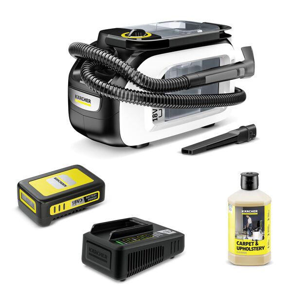 Kärcher SE 3-18 Compact Home D1 Battery Set 2.5-F Akku-Waschsauger | weiß/schwarz 1