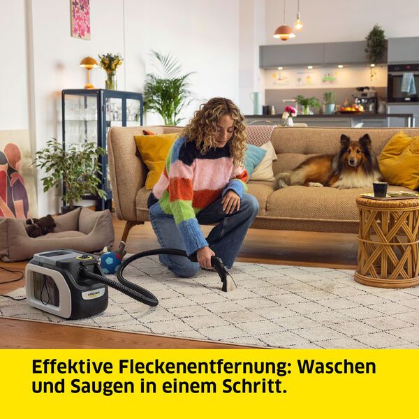 Kärcher SE 3 Compact Home Washing vacuum cleaner | white/black 2