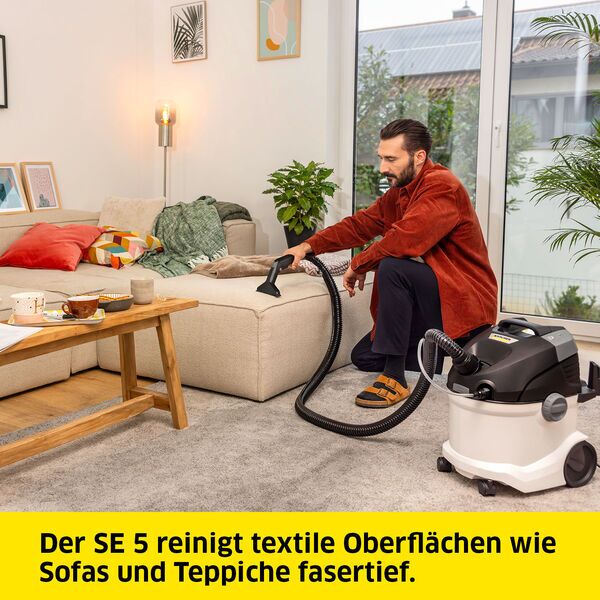 Kärcher SE 5 Waschsauger | weiß/schwarz 2