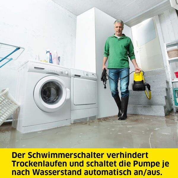 Kärcher SP 7 Dirt Zatapialna pompa odwadniająca | żółty/czarny 3