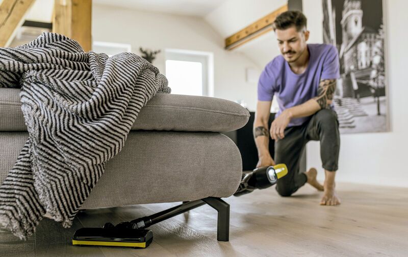 Kärcher VC 4 Cordless myHome Akku-Staubsauger | schwarz/gelb 2