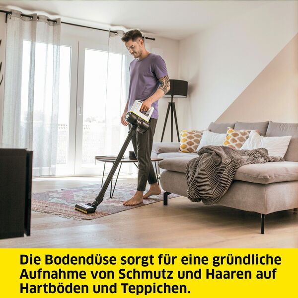 Kärcher VC 4 Cordless myHome Pet Akku-Staubsauger | schwarz/weiß 2