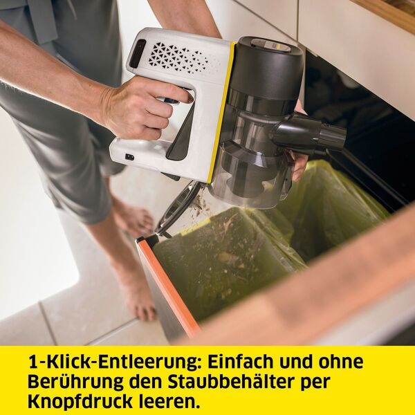 Kärcher VC 4 Cordless myHome Pet Akku-Staubsauger | schwarz/weiß 4