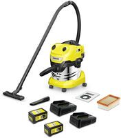 Kärcher WD 4-18 S Dual Battery Set Wet/Dry Vacuum Cleaner
