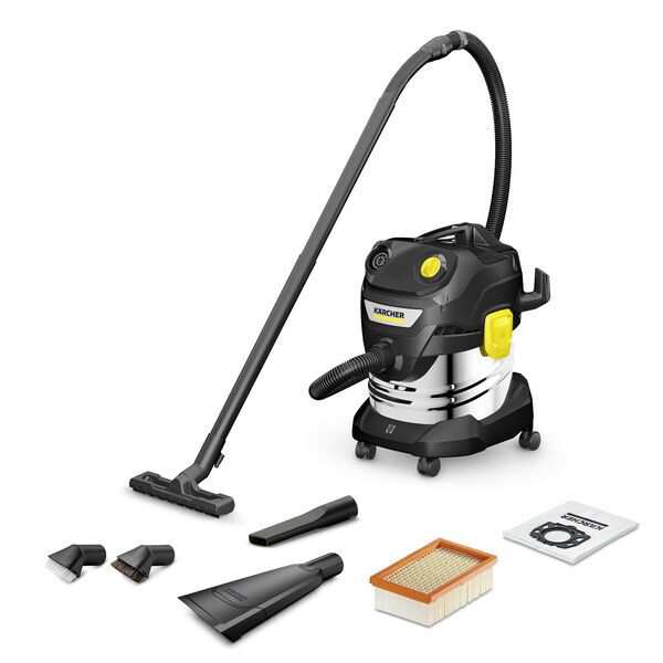 Kärcher WD 4 S Go!Further Wet/dry vacuum cleaner | black/silver 1
