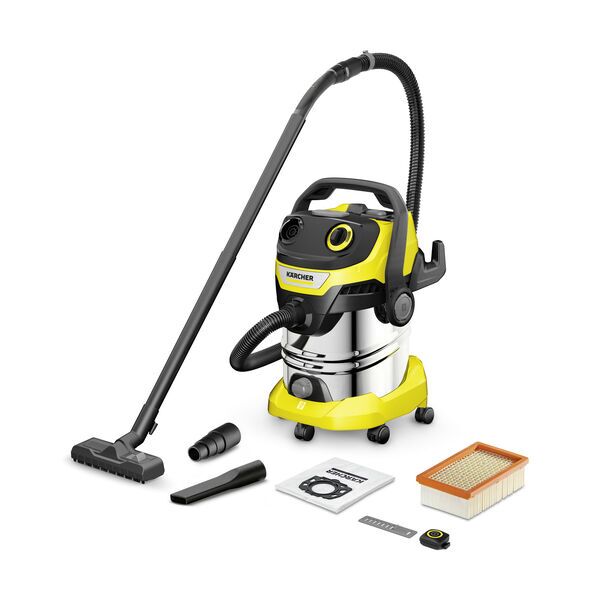 Kärcher WD 5 Control S 25/5/22 Wet/dry vacuum cleaner | yellow/black, image 2 of 5
