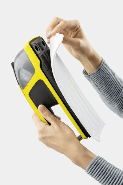 Kärcher WV 2 + KV 4 Akku-Fensterreiniger | gelb/schwarz 3