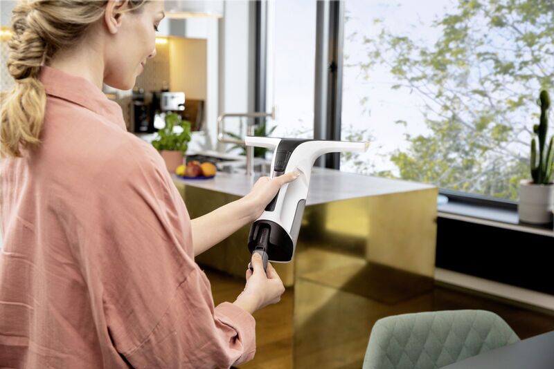 Kärcher WV 4-4 Plus Akku-Fensterreiniger ohne Akku | schwarz/weiß 4