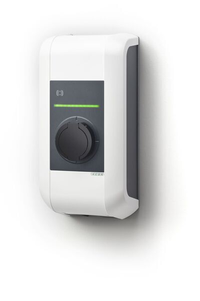 KEBA KeContact P30 c-series EN Type2 22kW-RFID-RG Wallbox | white 2