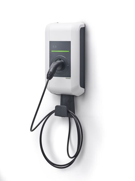 KEBA KeContact P30 c-series EN Type2 22kW-RFID-RG Boîte de chargement + 6 m de câble de recharge | blanc 2