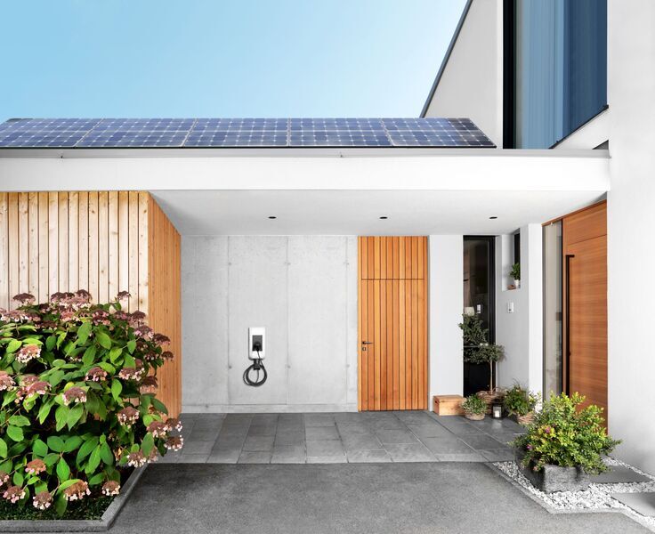 KEBA KeContact P30 x-series EN Type2 22kW-WLAN/4G-RFID-RG Wallbox + 6 m latauskaapeli | valkoinen 3