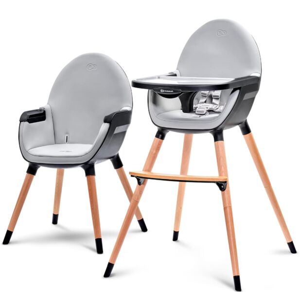Kinderkraft Fini high chair | black, image 1 of 1