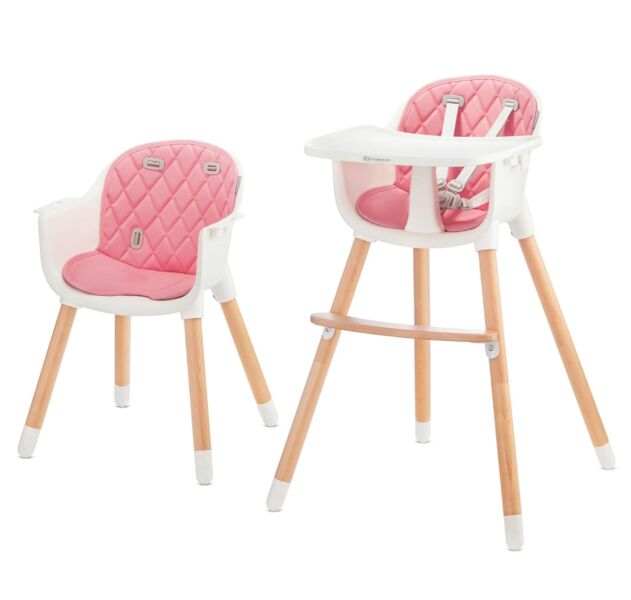 Kinderkraft Sienna 2in1 Hochstuhl | rosa, image 1 of 1