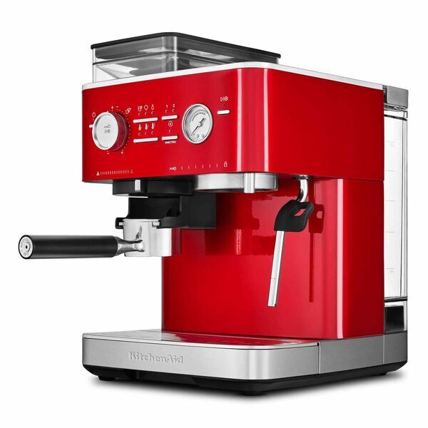 KitchenAid 5KES6551ECA Espresso portafilter machine | red 3