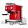 KitchenAid 5KES6551ECA Espresso portafilter machine | red thumbnail 4/5