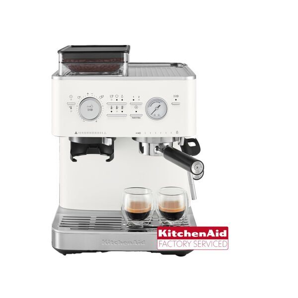 KitchenAid 5KES6551EPL Espresso portafilter machine | white 1