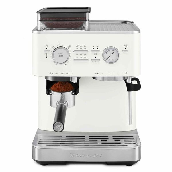 KitchenAid 5KES6551EPL Espresso portafilter machine | white 2