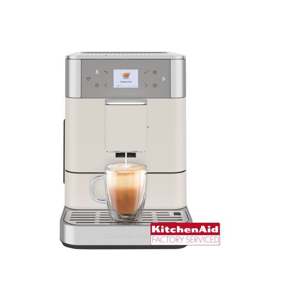 KitchenAid 5KES8556EPL Fully automatic coffee machine | white 1