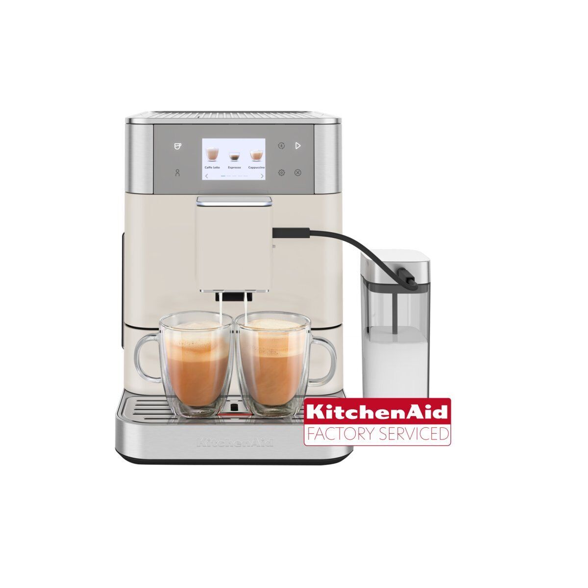 KitchenAid 5KES8557EPL Kaffeevollautomat weiß