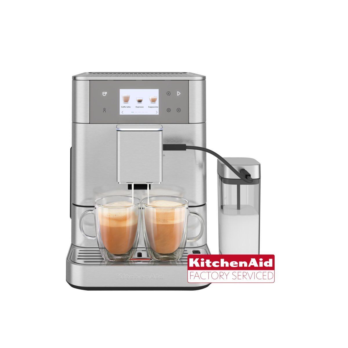 KitchenAid 5KES8557ESX Kaffeevollautomat silber