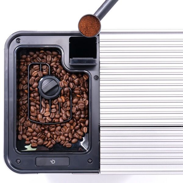 KitchenAid 5KES8558EBK Fully automatic coffee machine | black/silver 5