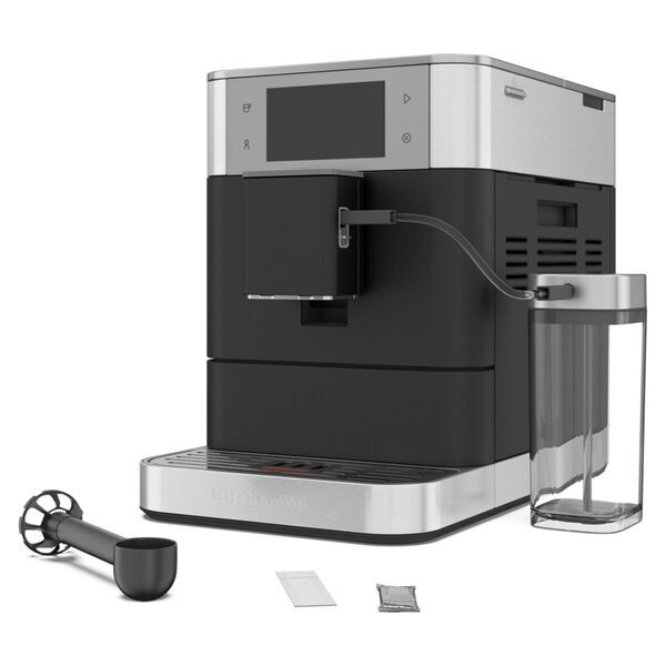 KitchenAid 5KES8558EBK Fully automatic coffee machine | black/silver 4