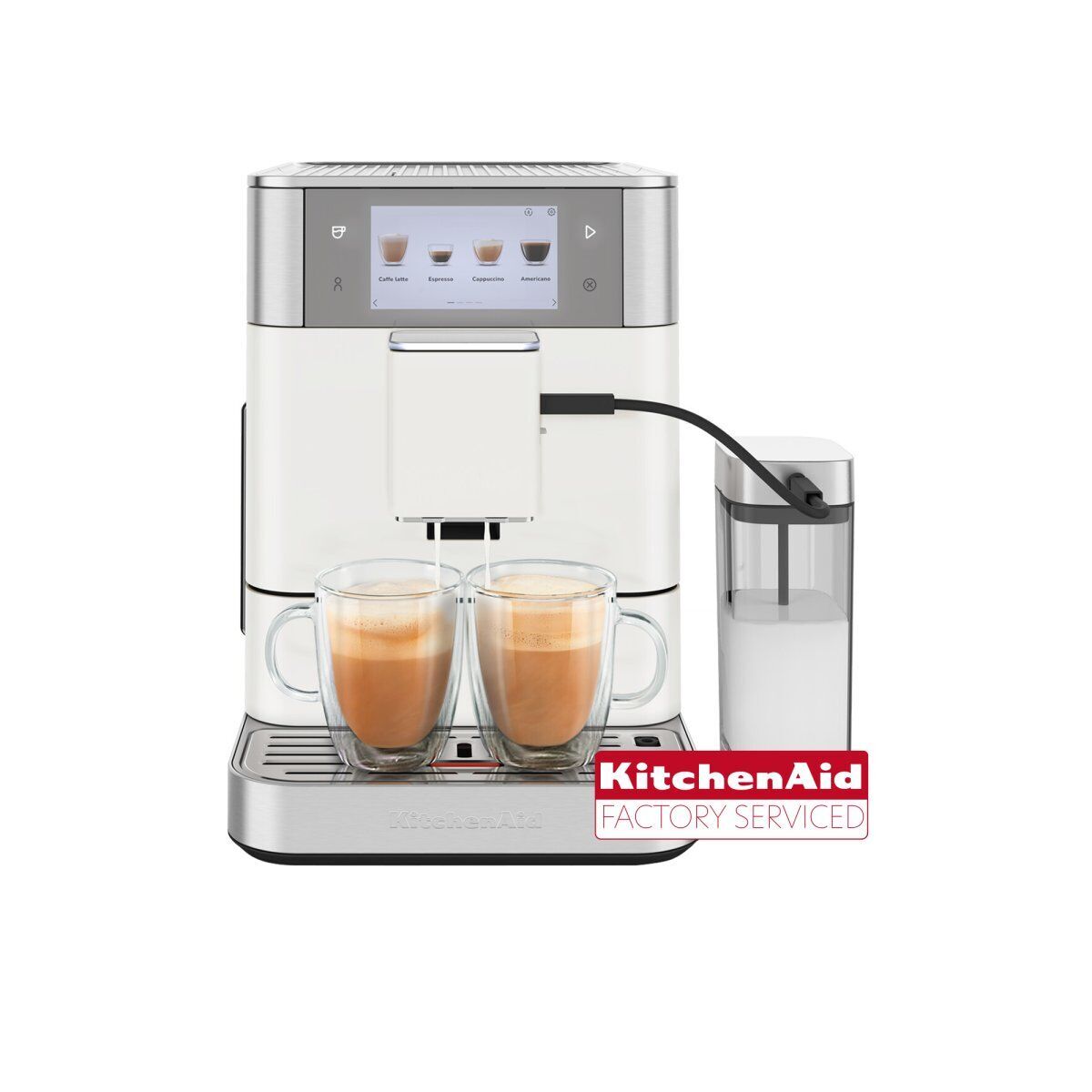 KitchenAid 5KES8558EPL Kaffeevollautomat weiß