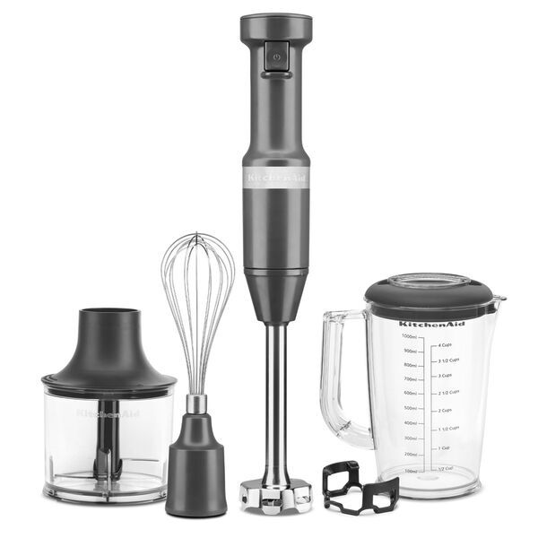 KitchenAid 5KHBV83EDG Hand blender | dark grey 2