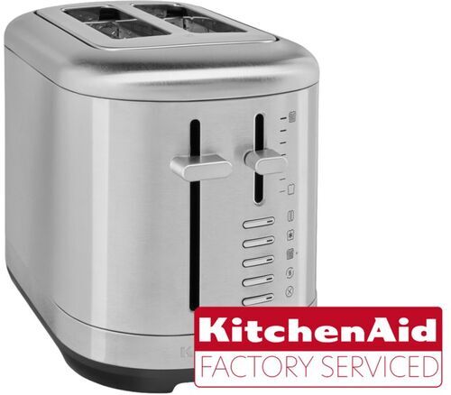 KitchenAid 5KMT2109ESX Toaster   silber - Refurbished