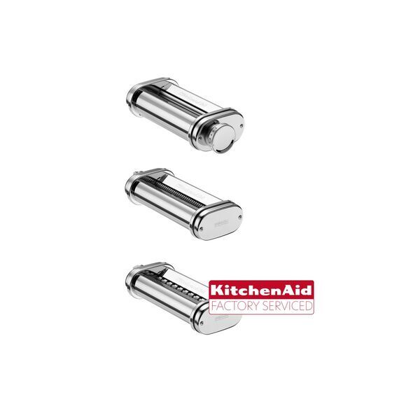 KitchenAid 5KSMPRA Pasta attachment, 3 pieces | silver 1