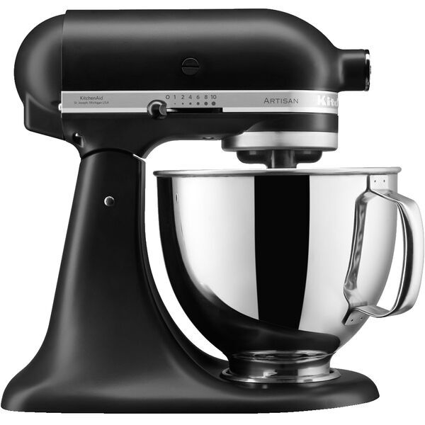 Kitchenaid Artisan 5KSM125EBM | mattschwarz 2