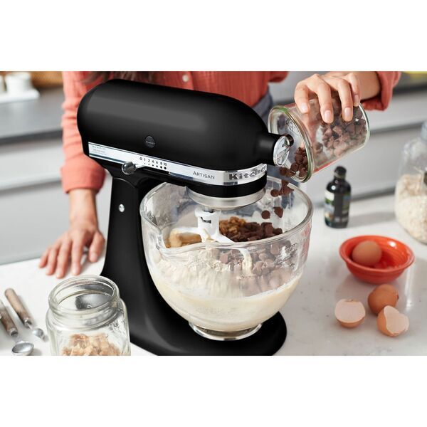 Kitchenaid Artisan 5KSM125EBM | mattschwarz 4