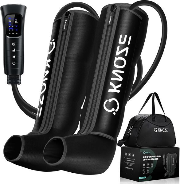 KNQZE FE-7221 Full-Leg Air Compression Massager | black, image 1 of 1