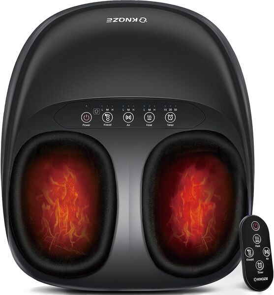 KNQZE KF7 masajeador de pies Shiatsu con calefacción | negro, image 1 of 1