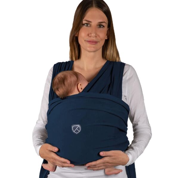 Koala Babycare écharpe de portage pour bébé | bleu, image 1 of 1