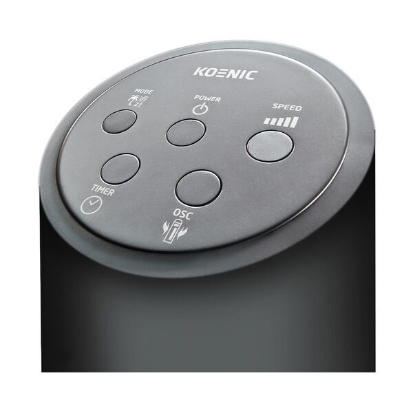 Koenic KTF 100 Torenventilator | zilver, image 4 of 4