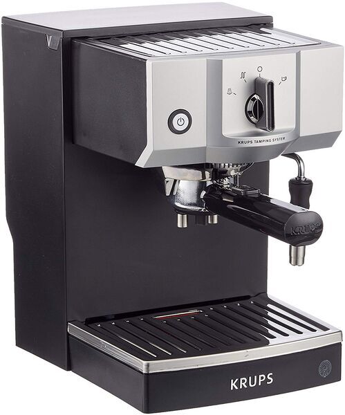 Krups Expert Pro Inox Siebträger Kaffeemaschine | schwarz