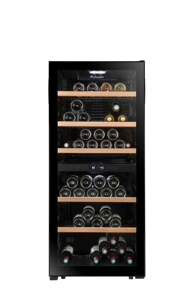La Sommelière LS102DZBLACK Wine refrigerator | black, image 1 of 2