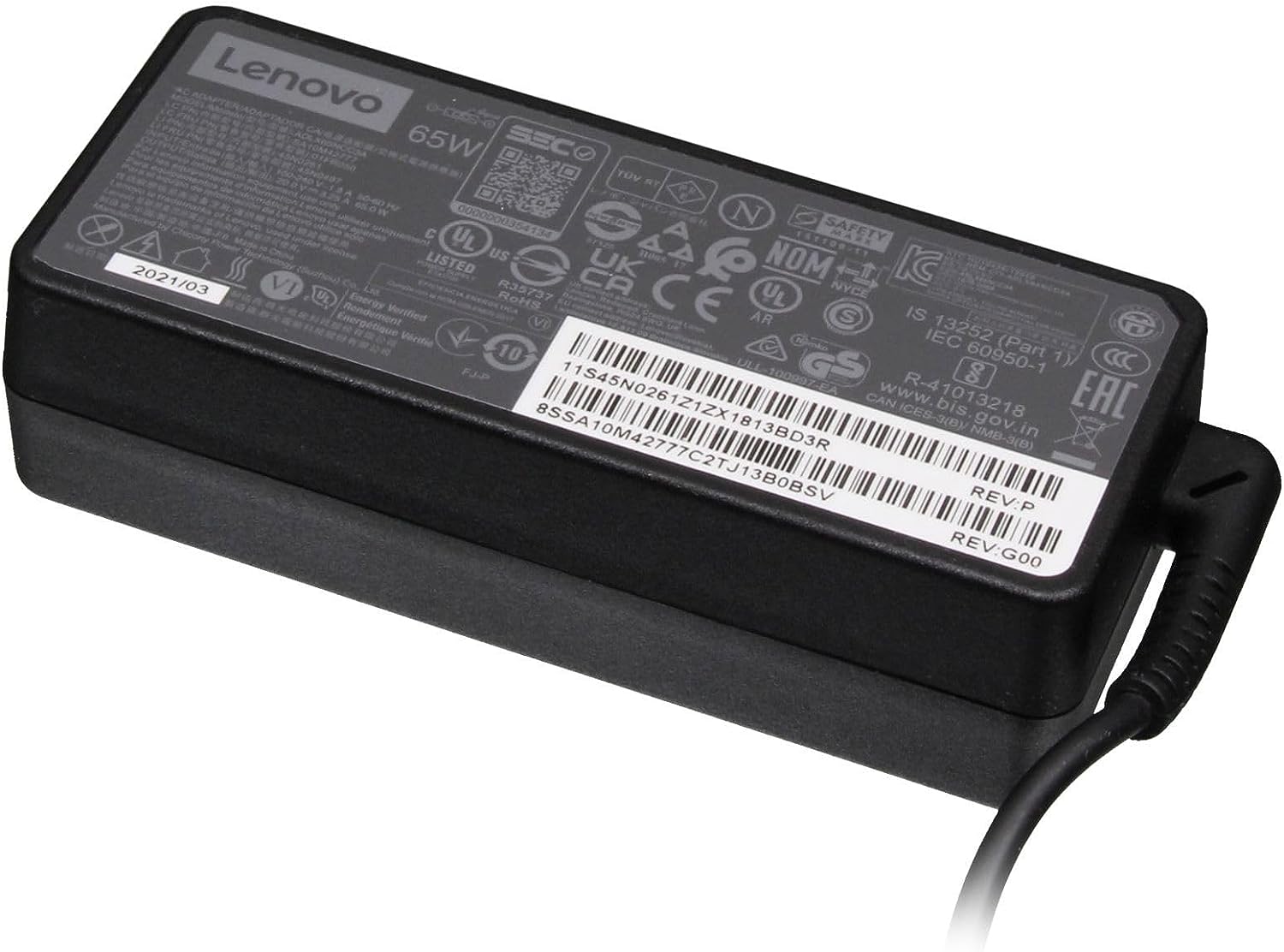 Lenovo ADLX65NCC3A Strömförsörjningsenhet