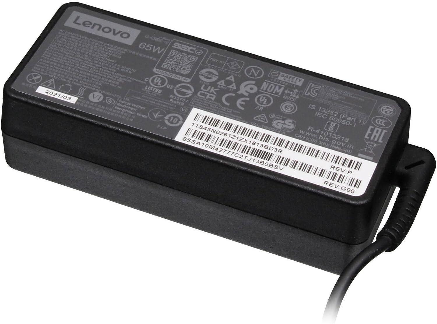 Lenovo ADLX65NCC3A Netzteil Schwarz 65 W