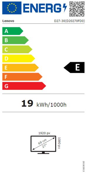 Lenovo D27-30 | 27" | musta 5