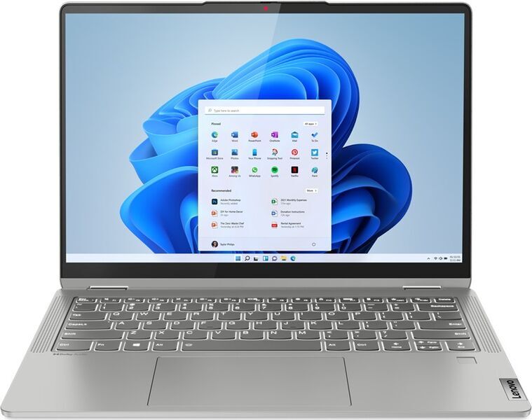 Lenovo IdeaPad Flex 5 14ALC07 | Ryzen 3 5300U | 14" | 4 GB | 128 GB SSD | Win 11 Home | Platinum Grey | DE 2